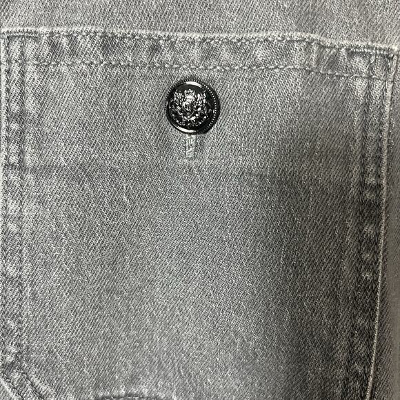 NWT Ann Taylor Loft The Kick Crop High Rise Curvy Fit Women’s Size 33/16 P Gray - Picture 8 of 10